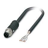 SAC-4P-MS/ 5,0-28R SCO RAIL - Sensor/actuator cable