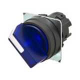 Selector A22NZ 22 dia., 2 position, Lighted, bezel plastic, manual, co A2270407F