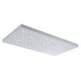 Titus LED ceiling lamp 110x60 cm white