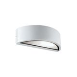 Wall Lamp aluminum White Rhodes