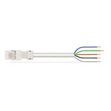 pre-assembled connecting cable Eca Plug/open-ended white