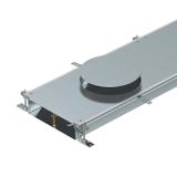 OKA-W40010050DR9 Flushfloor trunking unit for service unit GESR9 2400x400x100