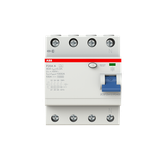 F204 A-40/0.3 Residual Current Circuit Breaker 4P A type 300 mA