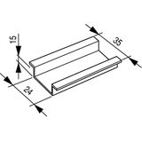 Top-hat rail 35x15mm