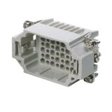 Contact insert (industry plug-in connectors), Male, 250 V, 10 A, Numbe