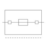 2-conductor fuse terminal block;with pivoting fuse holder;and end plat