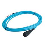 Allen-Bradley 1443-CBL-MS2IBC-32S 32 feet of Silicone twisted shielded pair cable w/ molded 2 pin MILconnector and terminated to blunt cut, shield isolated