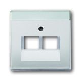 1803-02-866 CoverPlates (partly incl. Insert) pure stainless steel Stainless steel