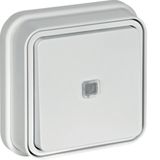 CUBYKO BUTTON LIGHT RECESSED IP55 WHITE