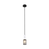 Tosh pendant E27 black/antique white