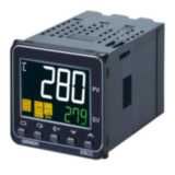 Temperature controller, 1/16DIN (48 x 48mm), 1 x relay output, 2 x aux