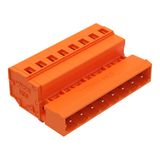 1-conductor male connector CAGE CLAMP® 2.5 mm² orange