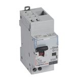 Differential circuit breaker DX³4500 automatic high inlet and low outlet U+N screw 230V~ - 10A typeAC 30mA - 2 modules