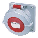 Receptacle angled, 32A5p 6h400V, IP67