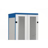 Double wing door metal perfor.80% DS/DSZ/DSS(IP20) 45U,W=800