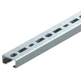 CMS3518P1000FT Profile rail perforated, slot 17mm 1000x35x18