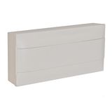 1X22M SURFACE CABINET WHITE DOOR EARTH+XNEUTRAL TERMINAL BLOCK