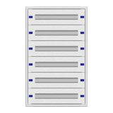 Flush-mounted distribution board 2U-18K, H:915 W:590 D:250mm