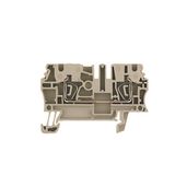 Feed-through terminal block, Tension-clamp connection, 2.5 mm², 800 V,