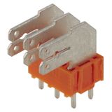 PCB terminal, 5.00 mm, Number of poles: 7, Conductor outlet direction: