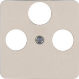 Antenna cover plate for antenna socket T