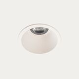 Downlight Lite ø105mm 6.7W LED warm-white 2700K CRI 80 30.2º ON-OFF White IP54 510lm