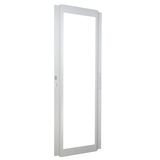 Reversible curved glass door XL³ 4000 - width 725 mm - Height 2200 mm