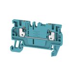 Feed-through terminal block, PUSH IN, 1.5 mm², 500 V, 17.5 A, Number o