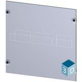 SIVACON S4 cover 3VM12 (250A), 4-po...