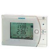 REV34-XA - Room thermostat with 3-position control and 7-day time switch, batteries, heating or cooling, blister packaging