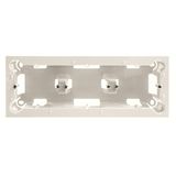 8593 BL Surface mounting box 3-gangs - White 3 gang White - Sky Niessen