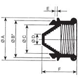 ADJUST. MEMBRANE GLAND 52X1.2MM