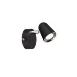 Toulouse LED spotlight 1-pc matt black