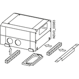 BD01-AK2X-IP55 UPGRADING IP55 TAP-OFF UNIT