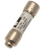 Fuse-link, LV, 1.25 A, AC 600 V, 10 x 38 mm, 13⁄32 x 1-1⁄2 inch, CC, UL, time-delay, rejection-type