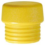 Hammer face, yellow, for Safety soft-face hammer. 831-5 40