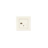 Karre Beige One Gang Data Socket (CAT5)