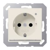 Schuko socket with LED pilot light A1520-OLNW
