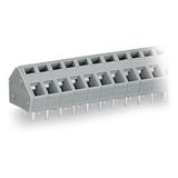 PCB terminal block 2.5 mm² Pin spacing 5/5.08 mm light gray