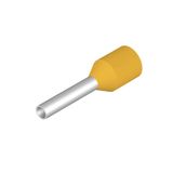 Wire end ferrule, Standard, 1 mm², Stripping length: 10 mm, yellow