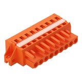 1-conductor female connector CAGE CLAMP® 2.5 mm² orange