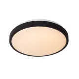 DASHER Flush ceilin. Bathr.-Black-Ø34,8-LED-18W