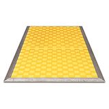 Safety Mat, Aluminum Perimeter Trim, 3m Square Ends, for 3 Cables