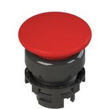 Illuminated red mushroom button E2 1PL2F3410-T6