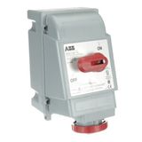 ABB430MF7W Switched interlocked socket outlet UL/CSA