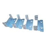 981621 Accessory kit composed of 2 fixed locking parts and 2 hinges with XL³800 rivets width 700mm