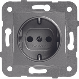 Karre Plus-Arkedia Dark Grey (Quick Connection) Earthed Socket