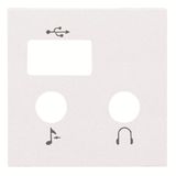N2268.3 BL Cover plate USB Central cover plate White - Zenit