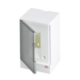 BEW402202 basic E Surface Mounted Transparent Grey Door 2 Module ; BEW402202