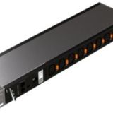 Intelligent PDU, metered (Base version), 19 inch, 1 phase 16A, 8 C13 outlets with cord locking, C20 inlet